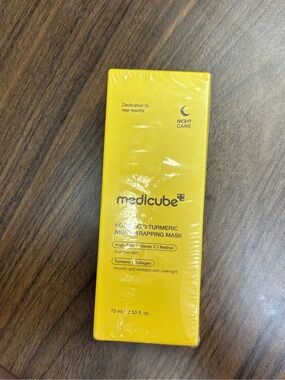Medicube Kojic Acid Turmeric Night Wrapping Mask - New Sealed Box